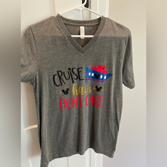 Disney Cruise Mom Vacation Ship Shirt Cruise Line Summer Beach Family Womens Med - Picture 4 of 5